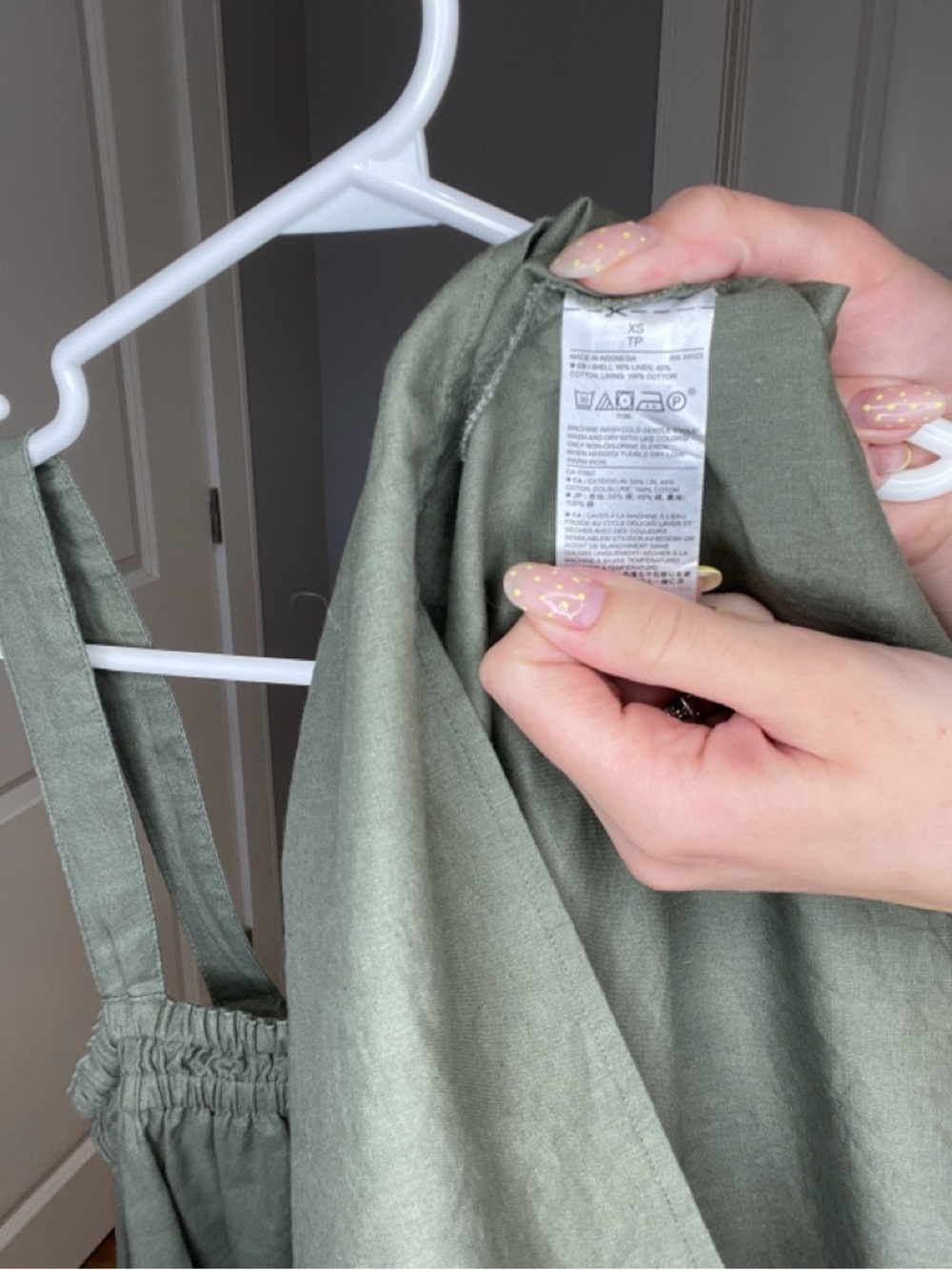 Banana Republic Olive Green Dress - Picture 7 of 8